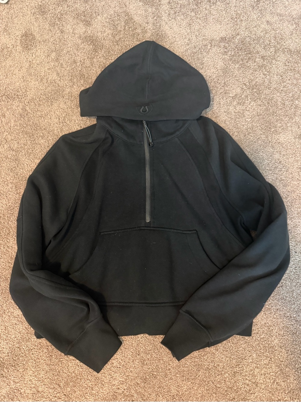 Lululemon Oversized Half Zip Scuba Hoodie
